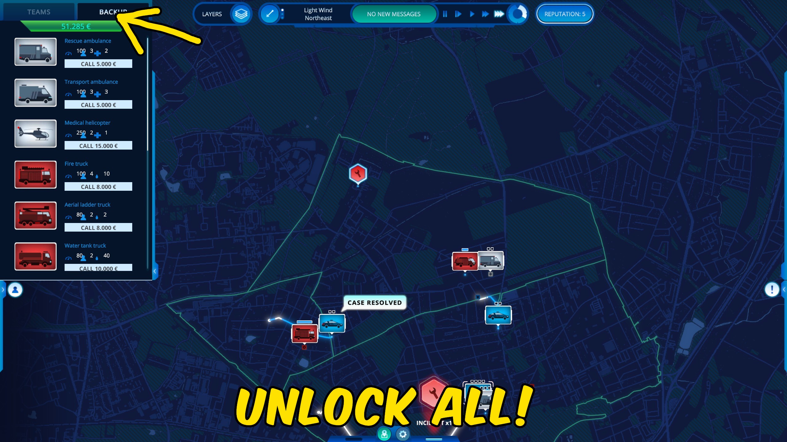 112 Operator — Unlock Everything (screenshot 2)